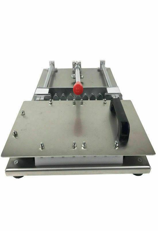 Manual Wear Meat Kebab Machine Outdoor Dining BBQ Preparing Tool Stainless Steel