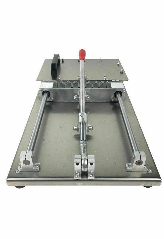 Manual Wear Meat Kebab Machine Outdoor Dining BBQ Preparing Tool Stainless Steel