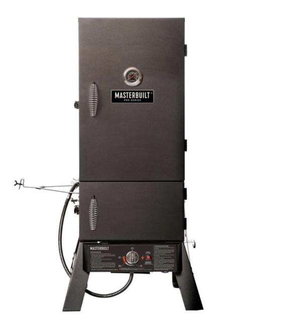 built MDS 230S Dual Fuel Smoker Propane or Charcoal Outdoor Meat Barbecue