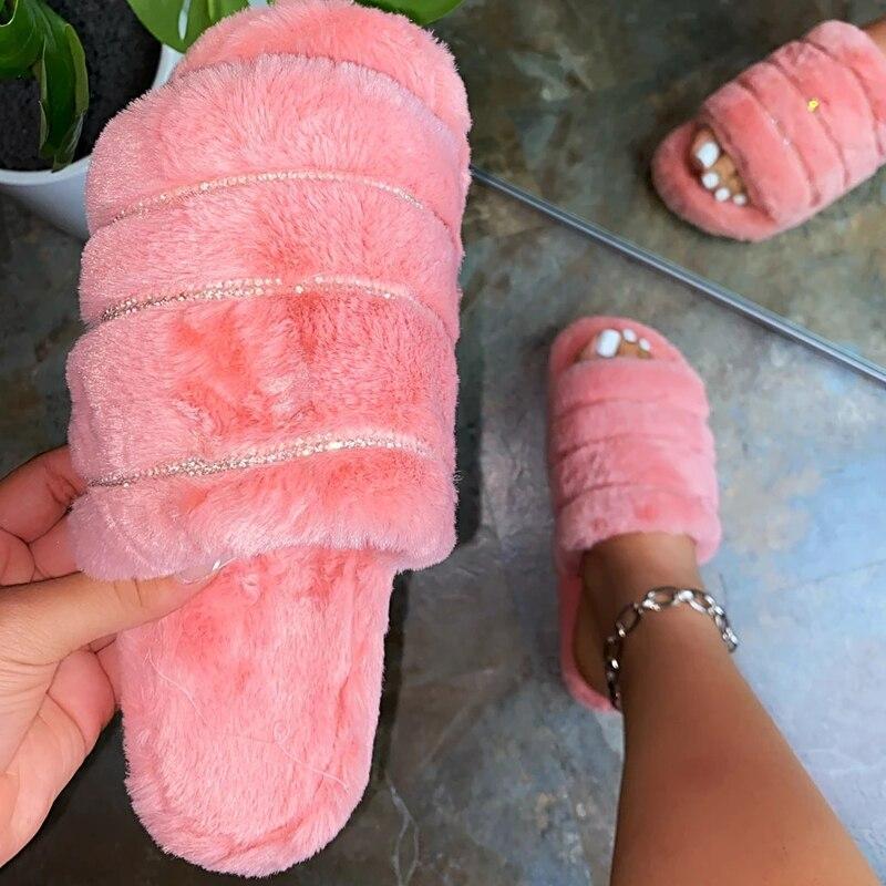 New Plush Women Casual Comfortable Flip Flops