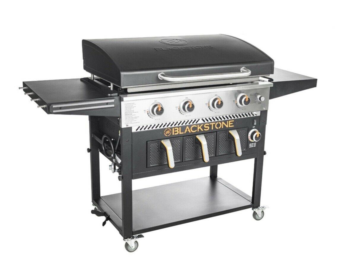 Blackstone 4 Burner 36 inch Griddle with Air Fryer and Hood - Brand New In Box!