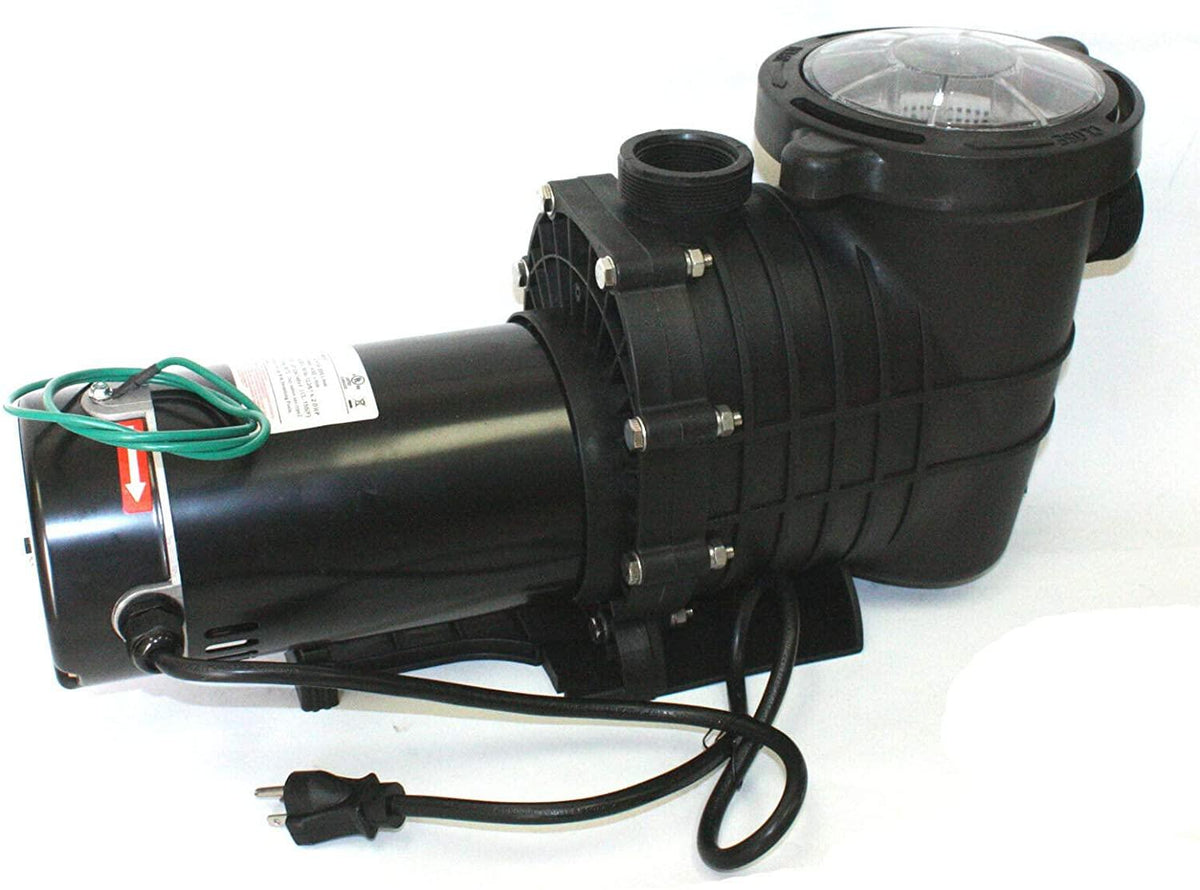 115/230V 2 HP 1500W INGROUND ABOVE GROUND SWIMMING POOL WATER PUMP W/Strainer
