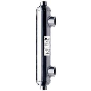 WiseWater Pool Heat Exchanger 210 kBtu: 316L Working for Solar/Spa/SwimmingSame Side Ports 1 1/2" and 1 1/2" FPT