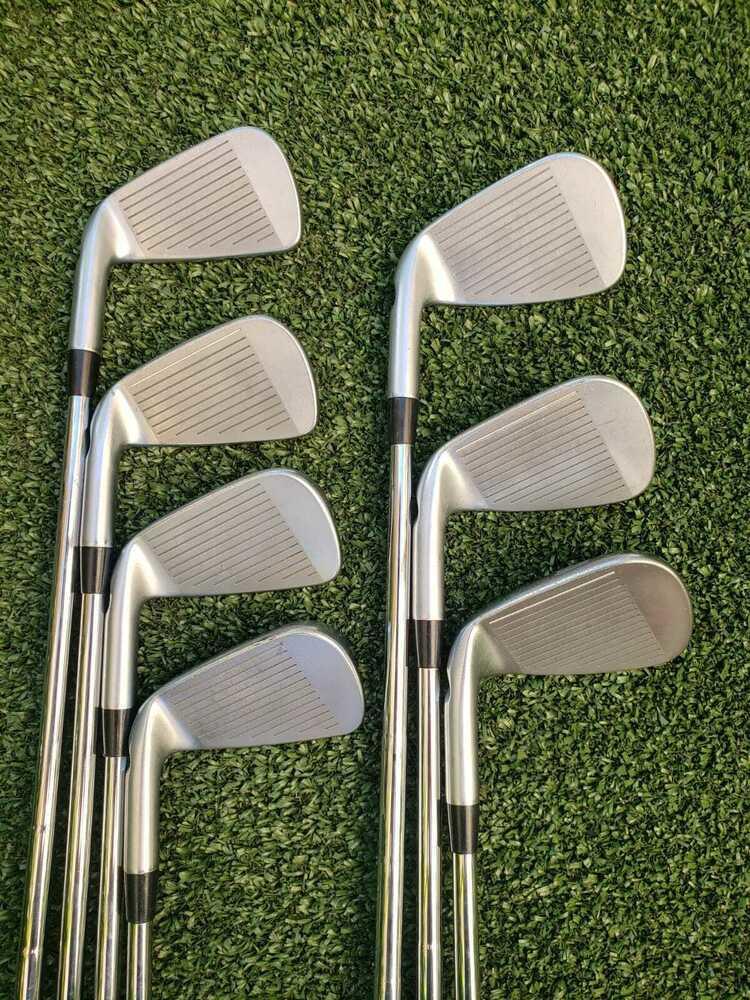 Ping iBlade White Dot , 3* upright 4-W Iron Set,RH,Ping Regular Steel ,Great!
