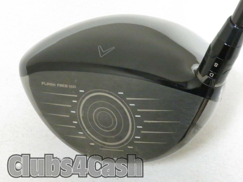 Callaway Mavrik Driver Sub Zero 9* Even Flow RipTide 5.5 Regular +Cover & Tool