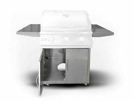 Stainless Steel Cart for RJC26 26" Grill