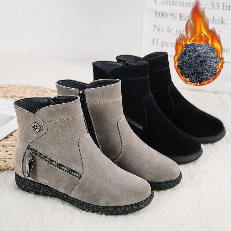 New Winter Warm Women Ankle Boots