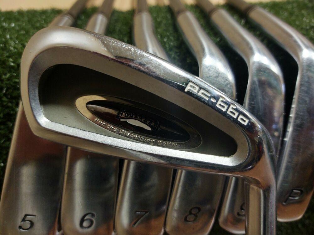 Fourteen PC-660 Golf Iron Set 4-PW Graphite Shaft A Flex Seniors Proforce 75