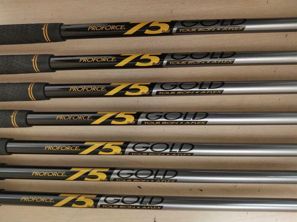 Fourteen PC-660 Golf Iron Set 4-PW Graphite Shaft A Flex Seniors Proforce 75
