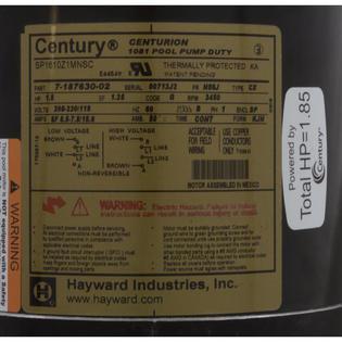 Motor, NorthStar SP4000X, 1.5hp, 1-Spd, Max Rated, EE