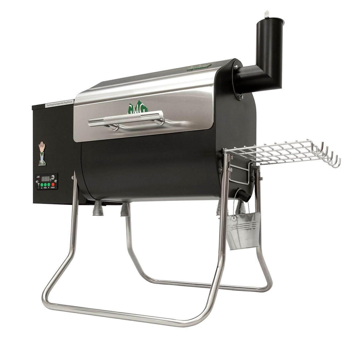Green Mountain Davy Crockett Electric Wi-Fi Control Portable Wood Pellet Grill