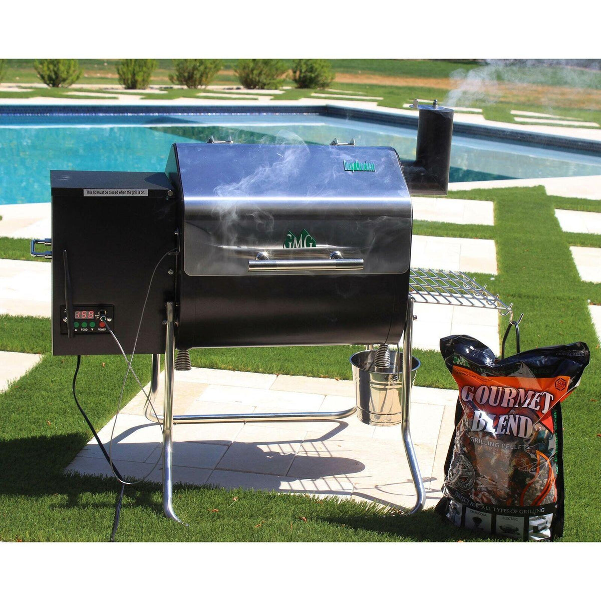 Green Mountain Davy Crockett Electric Wi-Fi Control Portable Wood Pellet Grill