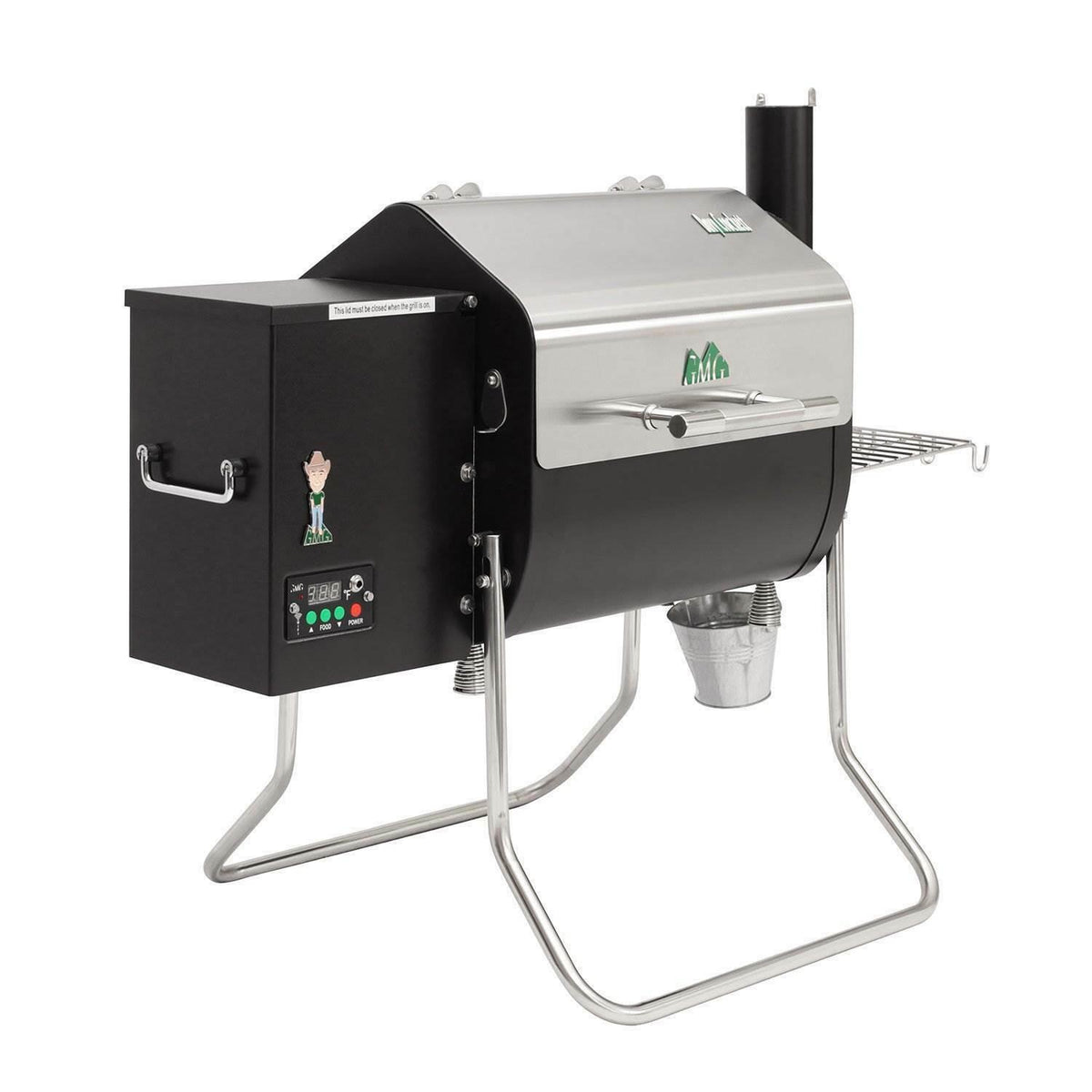 Green Mountain Davy Crockett Electric Wi-Fi Control Portable Wood Pellet Grill