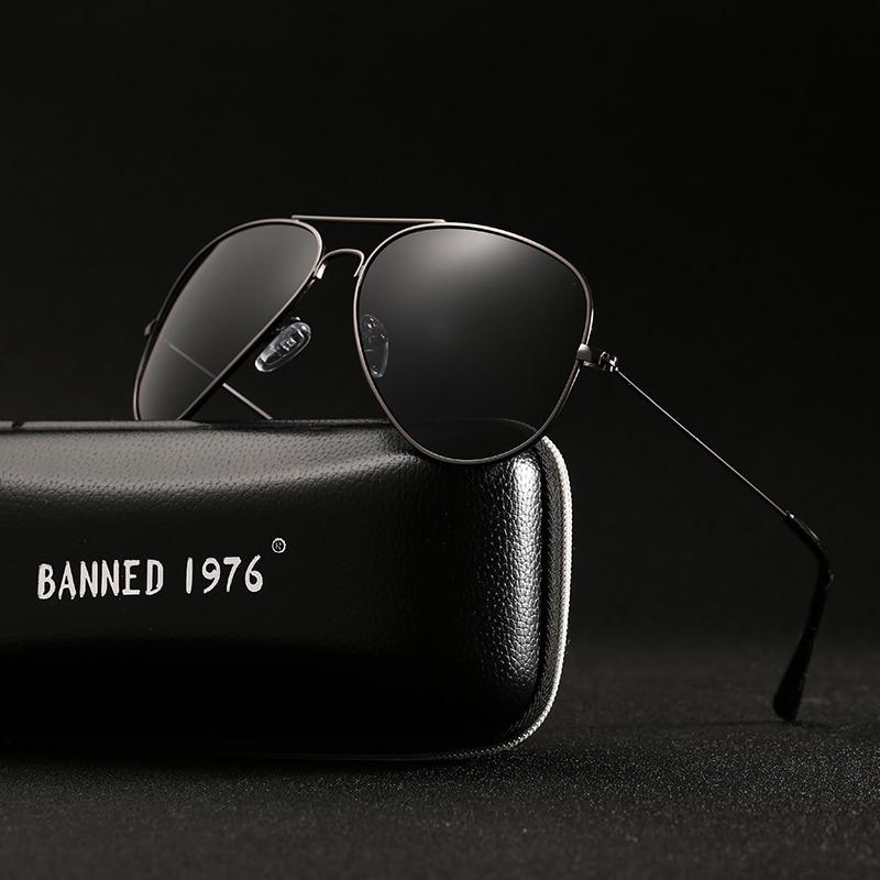 Classic HD Polarized Metal Frame Fashion Sunglasses