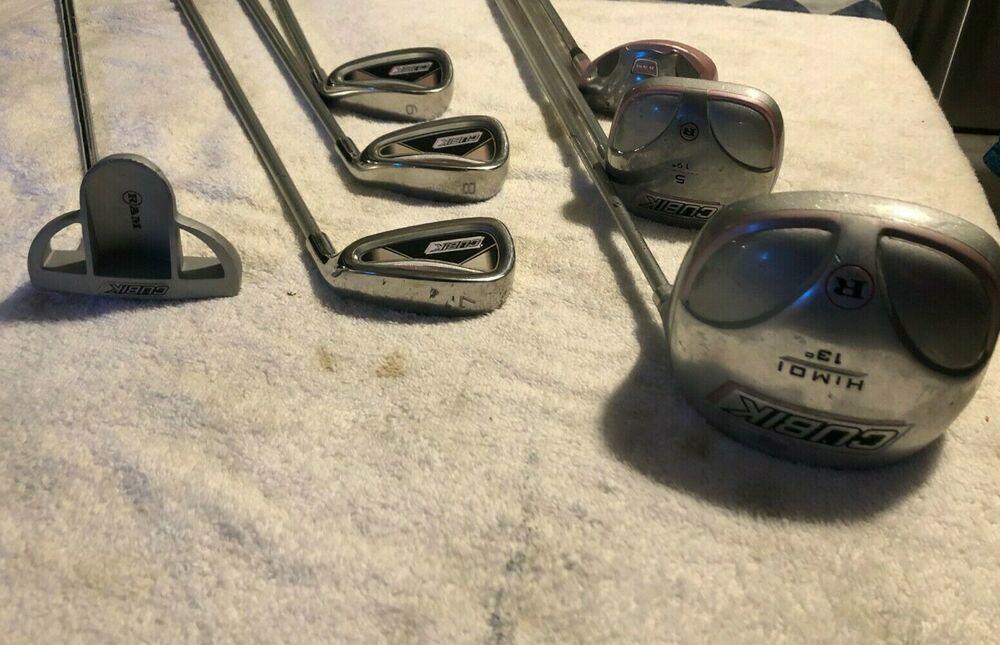 Ladies Complete Golf Club Set & Bag, Ram Cubik, Right Handed, + Extras