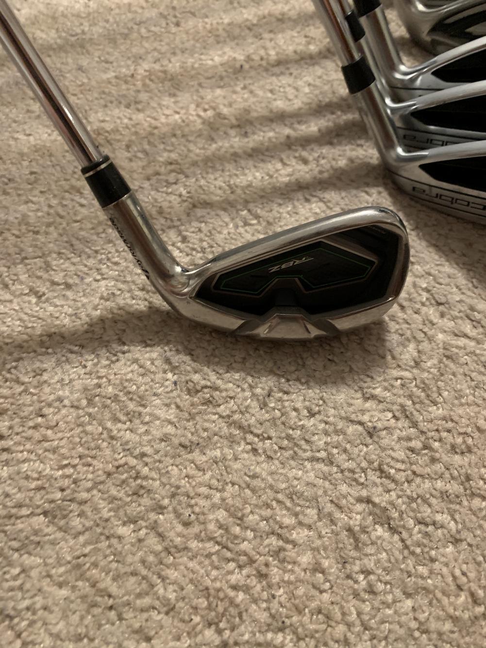 New Men's Cobra Right Handed F-Max Iron Set Regular Flex Graphite Shaft