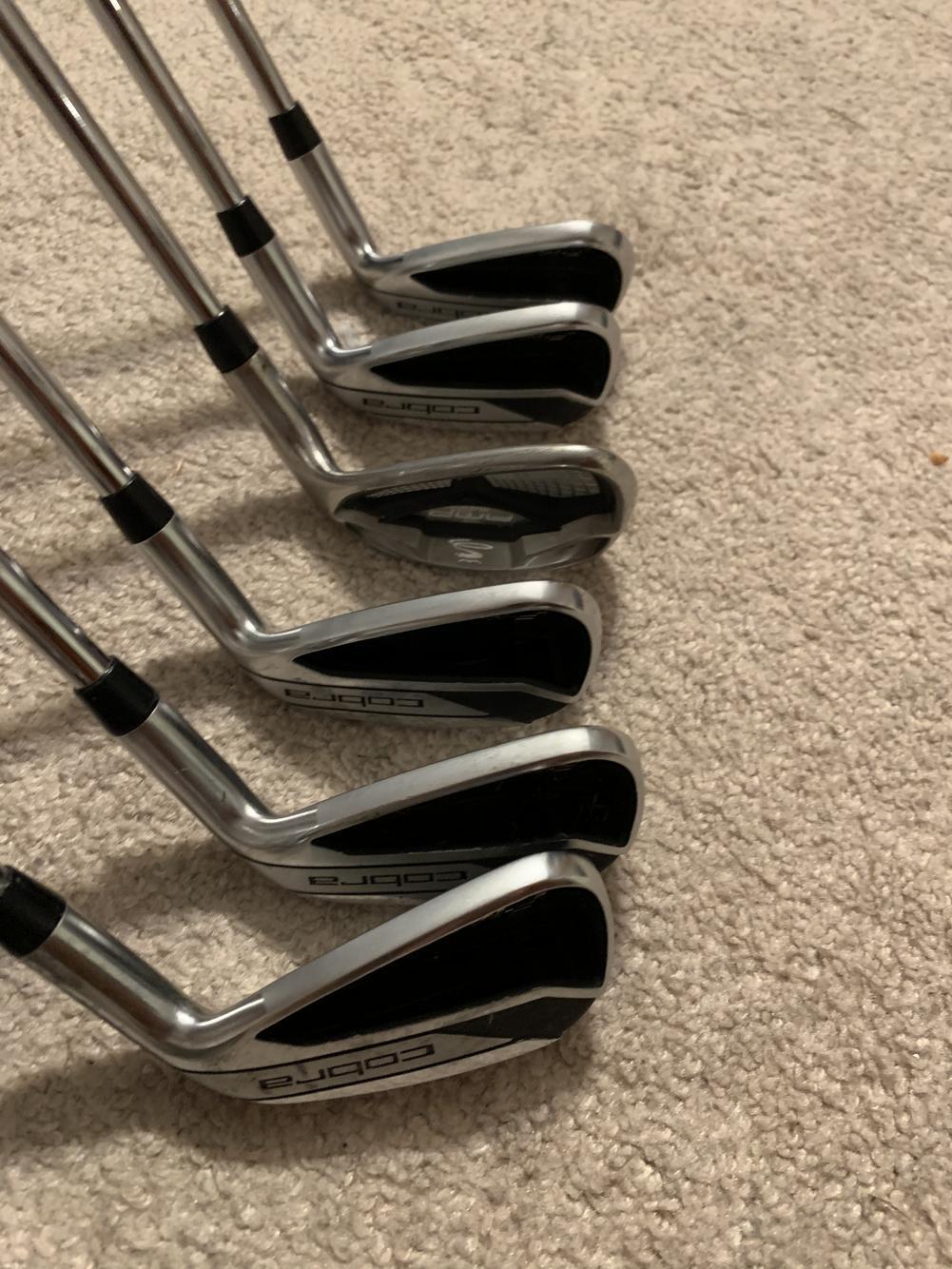 New Men's Cobra Right Handed F-Max Iron Set Regular Flex Graphite Shaft
