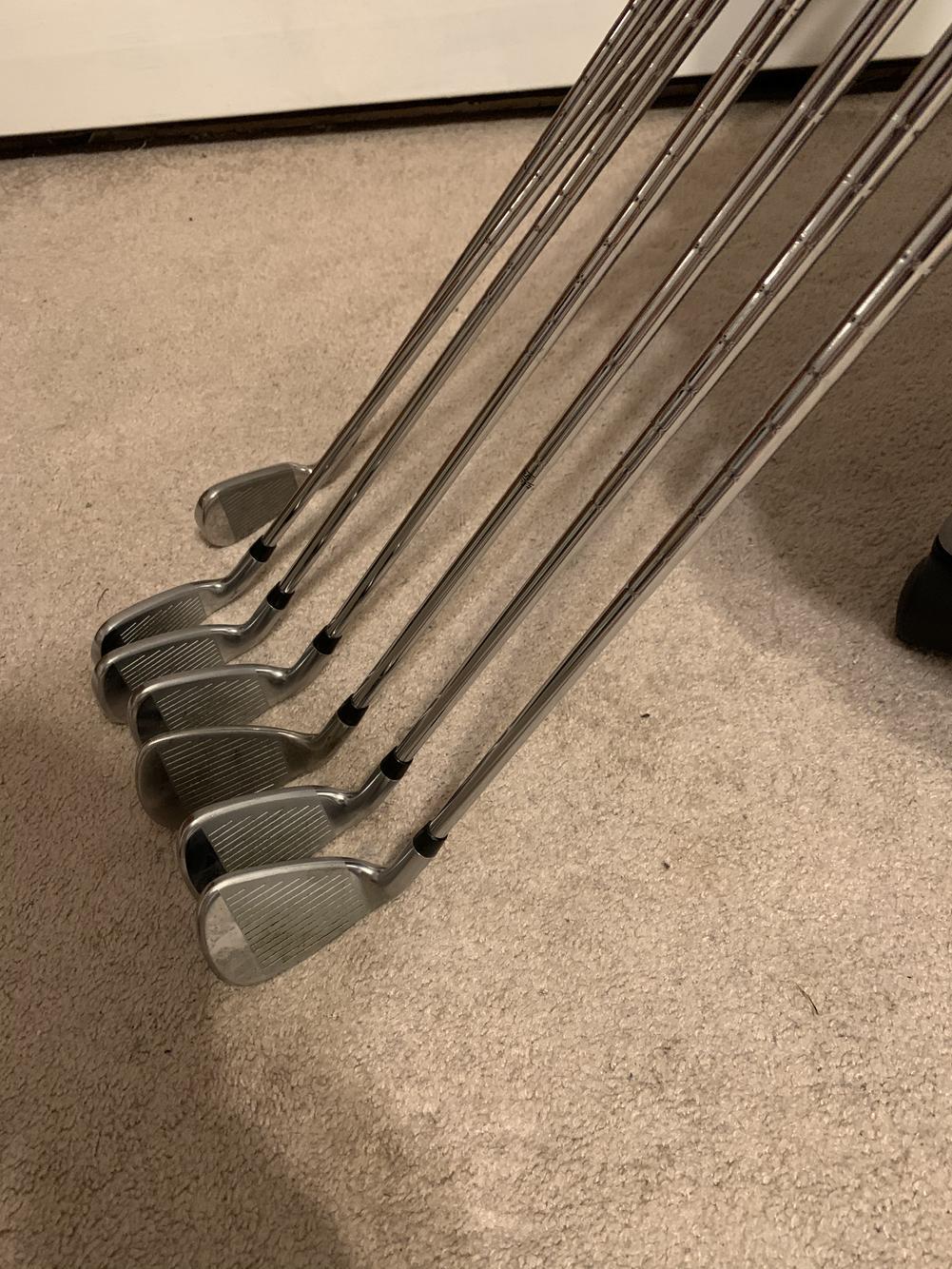 New Men's Cobra Right Handed F-Max Iron Set Regular Flex Graphite Shaft