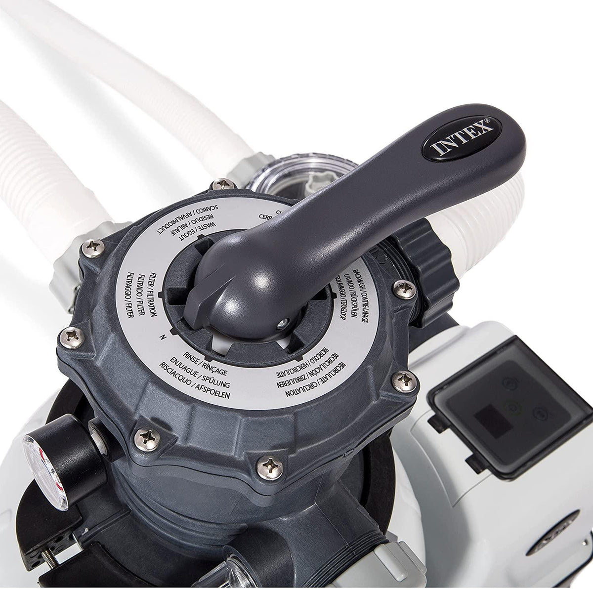 26645EG Krystal Clear Sand Filter Pump for Above Ground Pools, 12-inch