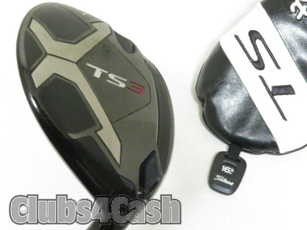 Titleist TS3 Fairway 16.5* OBAN Kyoshi PURPLE 05 Flex 75GMS +Cover