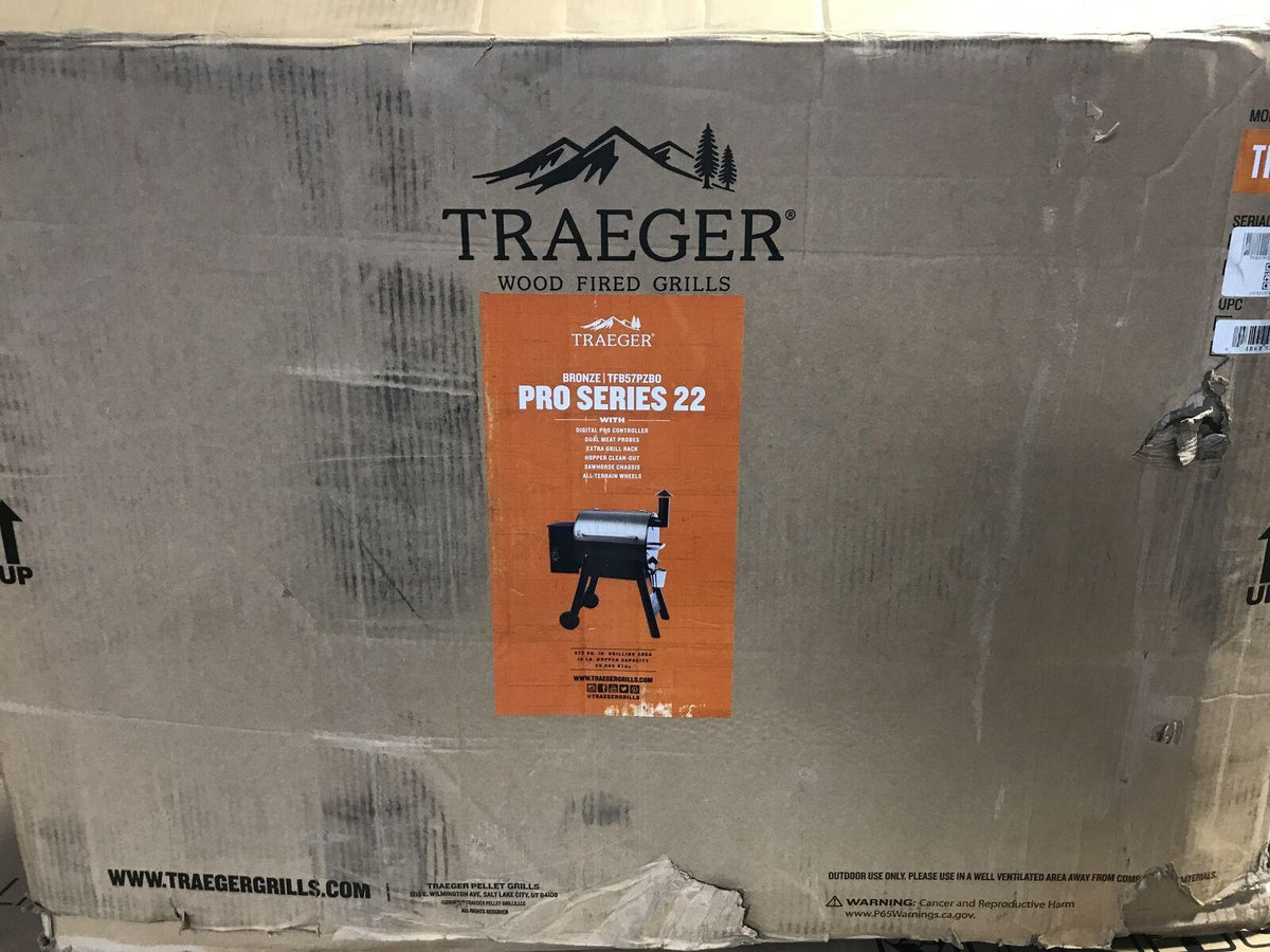 Traeger Grills Pro Series 22 Pellet Grill & Smoker Bronze Gen 572 Sq. In New