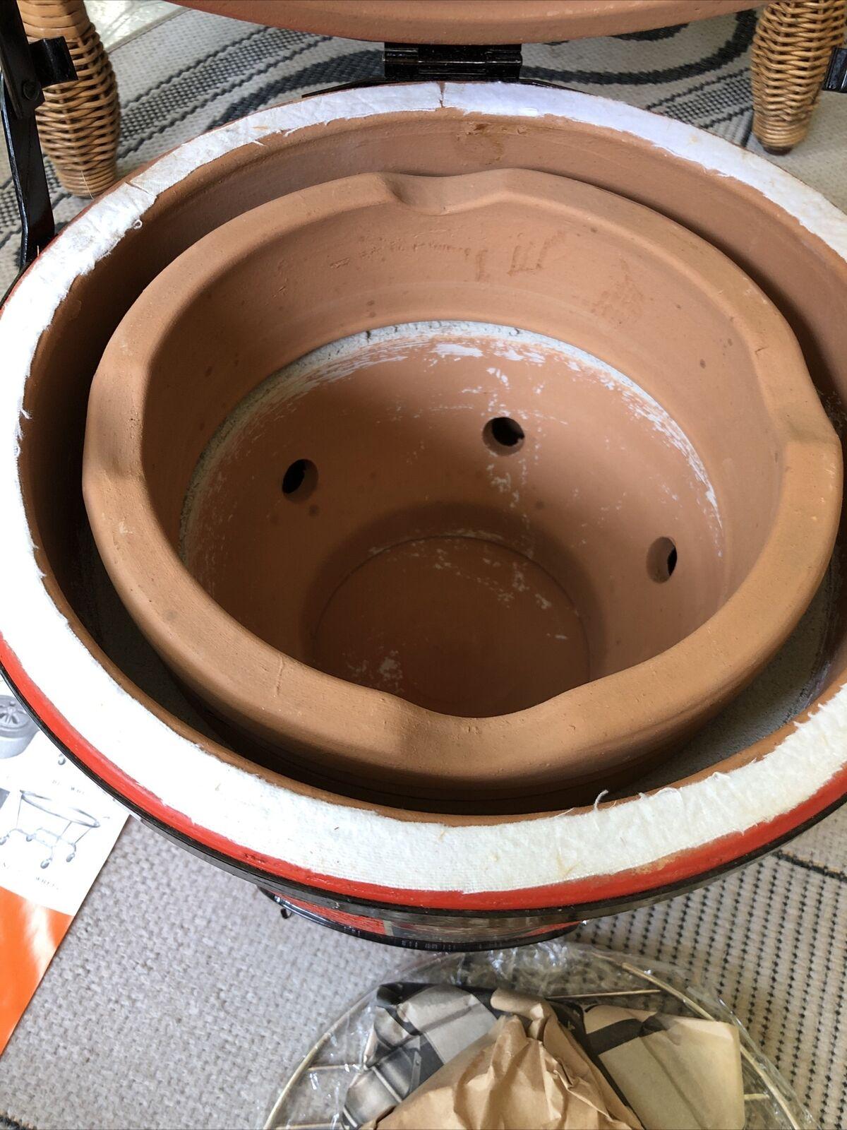 Rare Vintage Kinuura Yaki-Kamado Barbecue Pot #0 Japan New