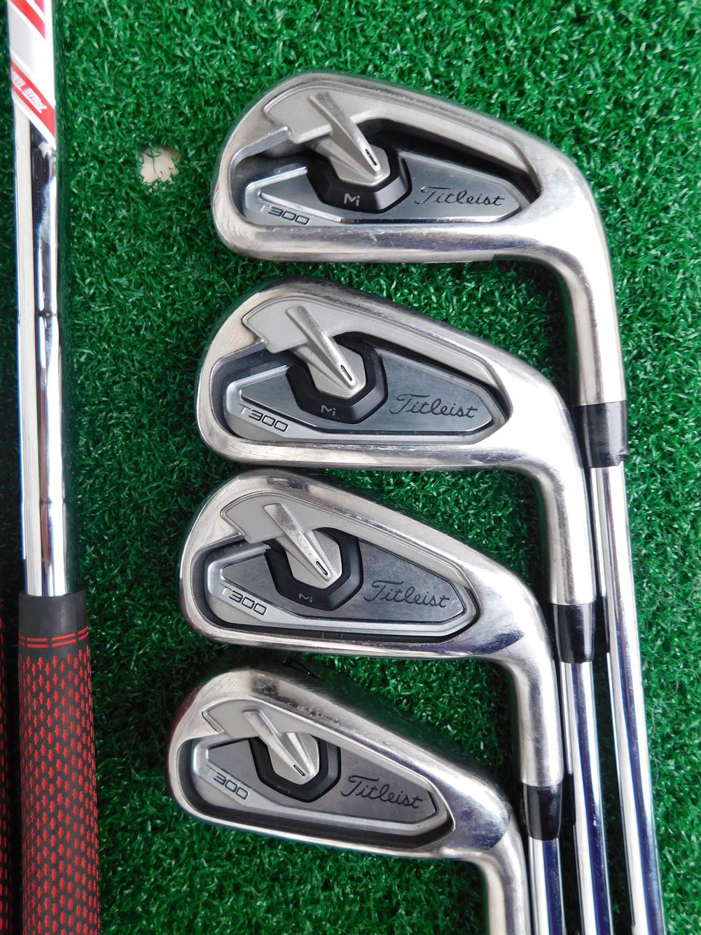 Titleist 00 (4i-PW,48*) Iron Set w/ True Temper AMT R300 Red Shafts