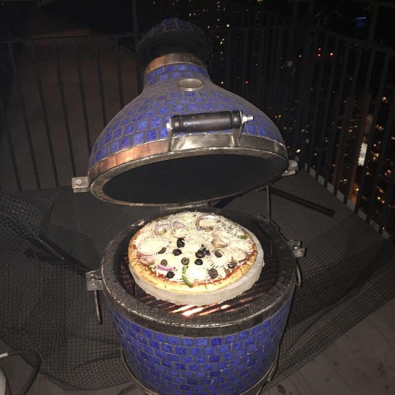 Electric K3 Ceramic Grill or Oven Unrestricted For Condo Apartment Balcony