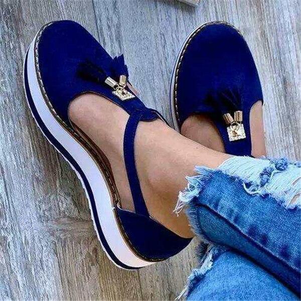 Comfortable New Women Flat Bottom Sexy Beach Sandals