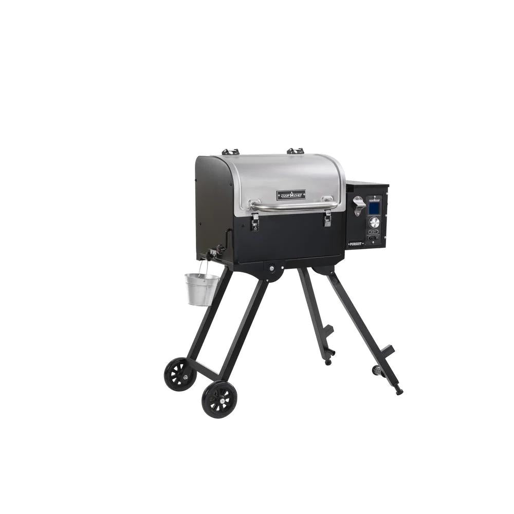 Camp Chef Pellet Grill 39.5 in. x 34 in. Adjustable Air Vent Locking Door Steel