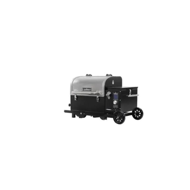 Camp Chef Pellet Grill 39.5 in. x 34 in. Adjustable Air Vent Locking Door Steel