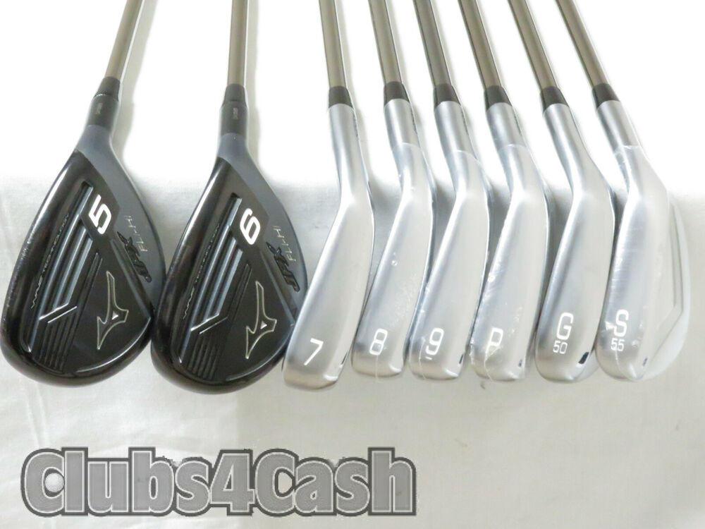 MIZUNO JPX Hot Metal Combo Fli Hi 5H 6H 7-P,G,S Irons Graphite Regular MINT