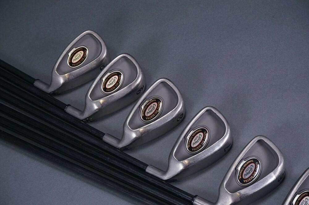 CALLAWAY GOLF GREAT BIG BERTHA TUNGSTEN TITANIUM 4-PW N SET -1” W/ RCH 96