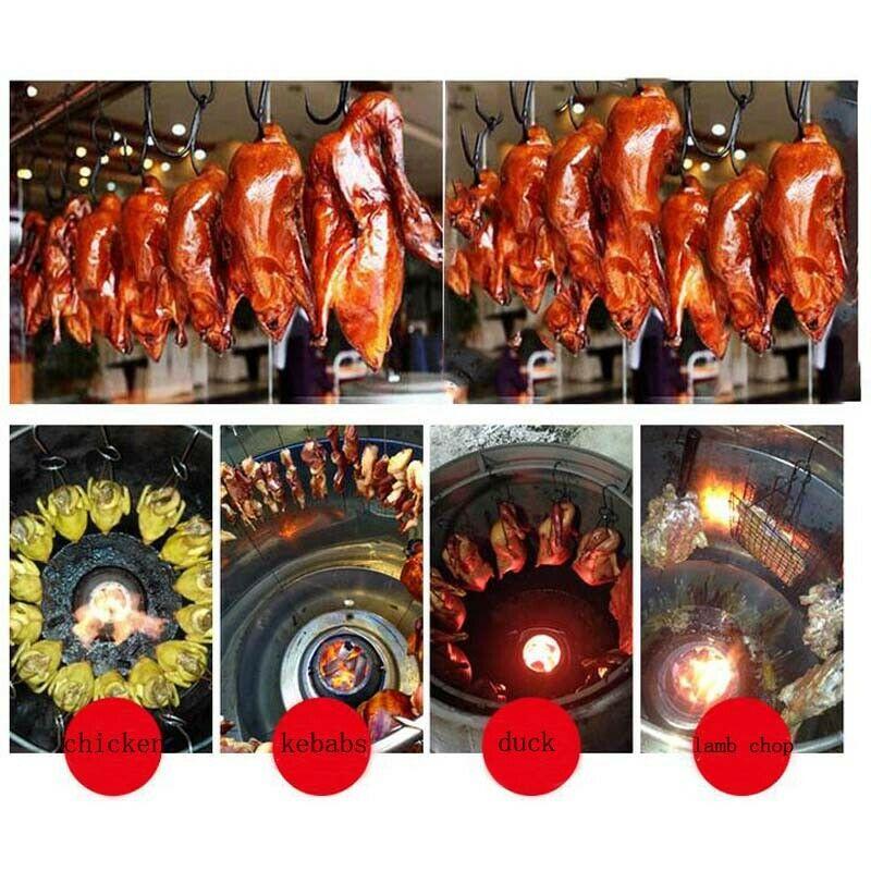 BBQ Chicken Duck Grill Roast Baking Roaster Carbon Cooking Stainless Steel