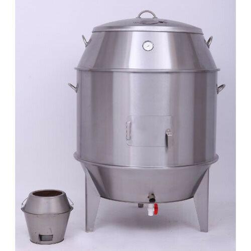 BBQ Chicken Duck Grill Roast Baking Roaster Carbon Cooking Stainless Steel