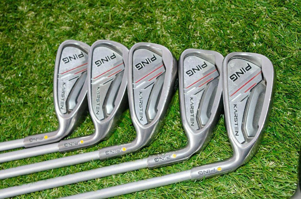 Ping	Karsten	Iron Set 4-5 hy 6-w	Right Handed	37"	Graphite	Soft Regular	New Grip