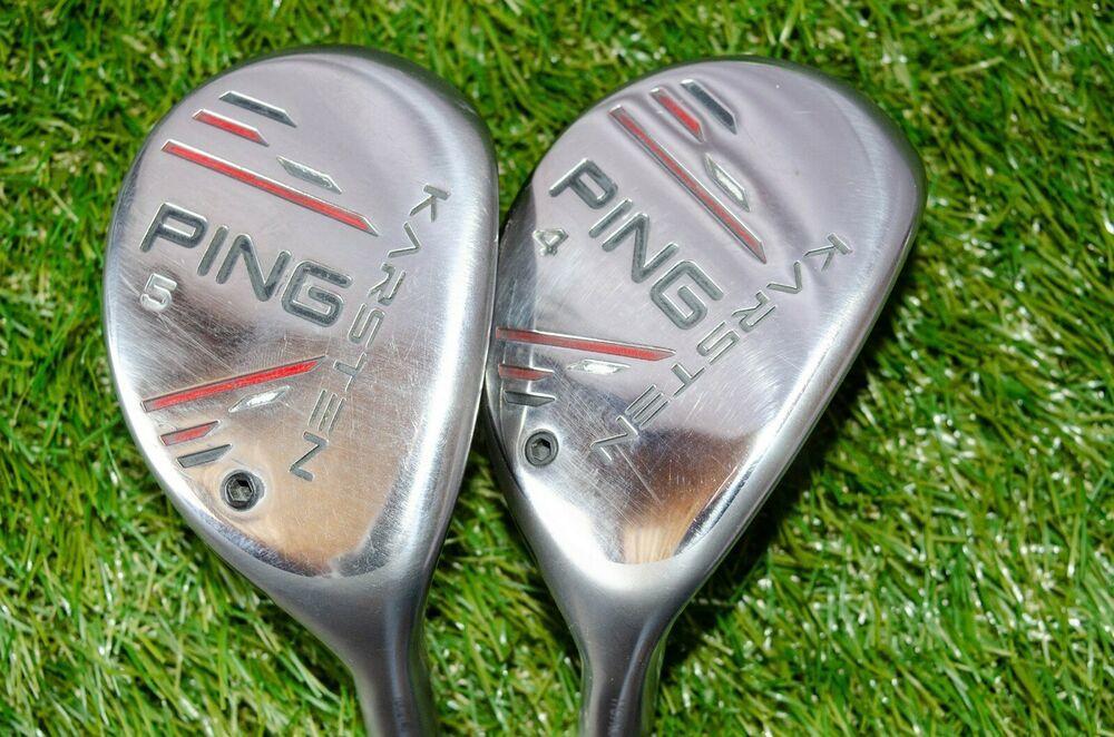 Ping	Karsten	Iron Set 4-5 hy 6-w	Right Handed	37"	Graphite	Soft Regular	New Grip