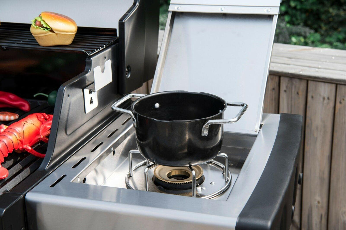 Royal Gourmet 60000 BTU 4-Burner Propane Gas Grill with Side Burner MG4001