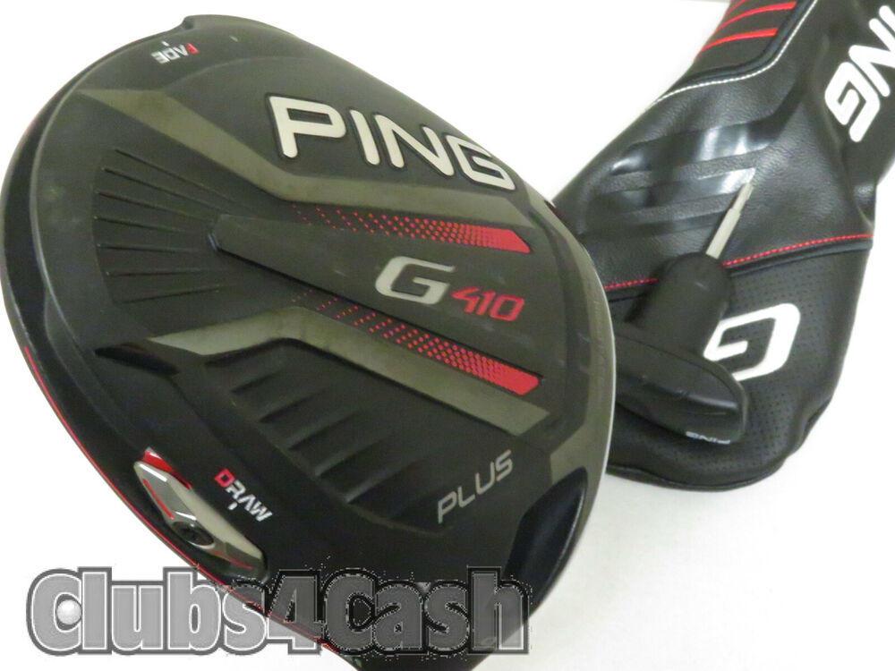 PING G410 Plus Driver 9* TENSEI CK Orange 60 Stiff Flex +Cover & Tool