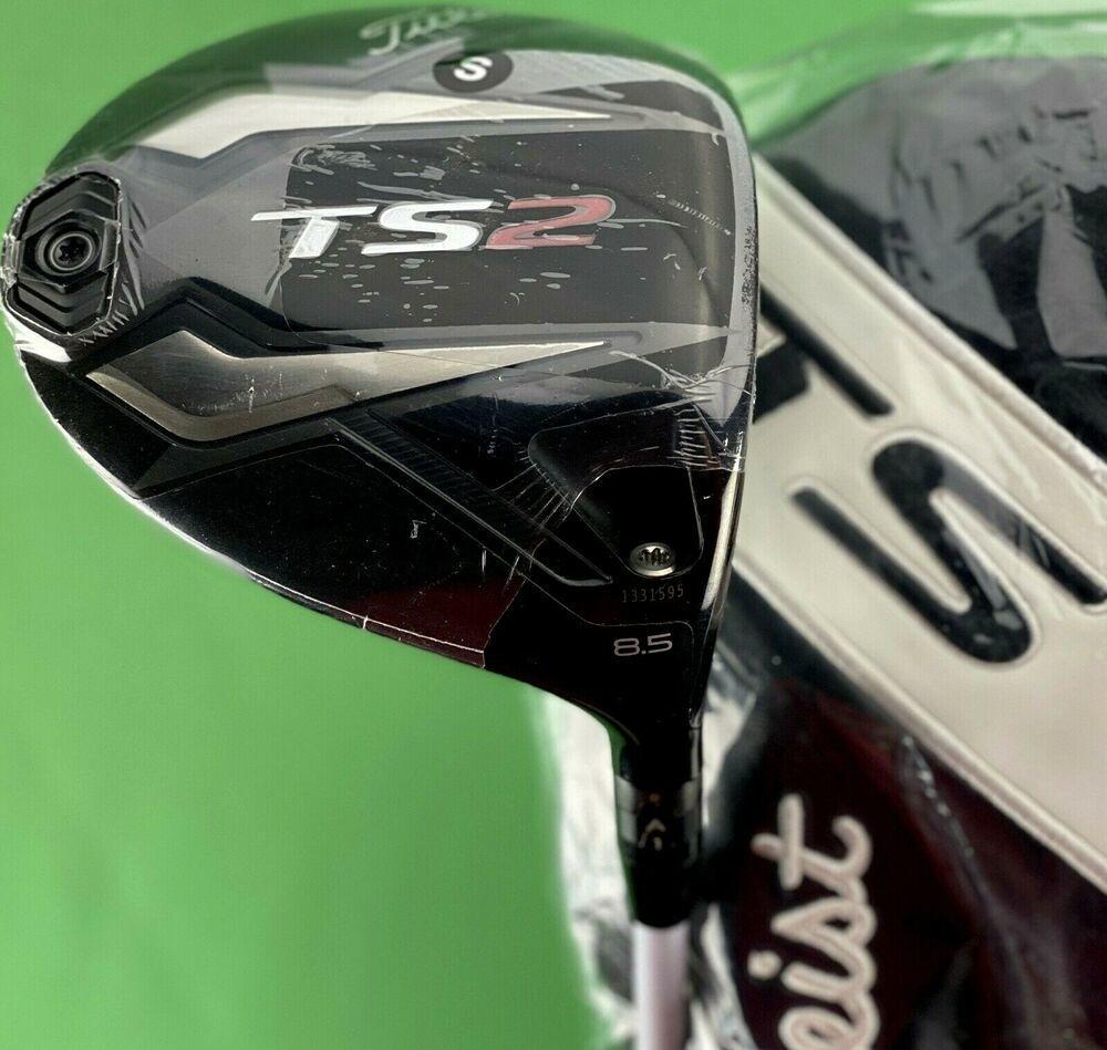 Titleist TS2 Driver 8.5* Stiff S-Flex Project X EvenFlow 6.0 + Cover NEW #77657