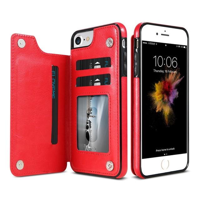 Retro Flip Leather Wallet Cases for iPhone 11 Pro Max X XS XR XS Max
