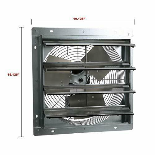 Corporation CE16-DS Direct Drive Exhaust Fan - Shutter Mounted Single Phase 1...
