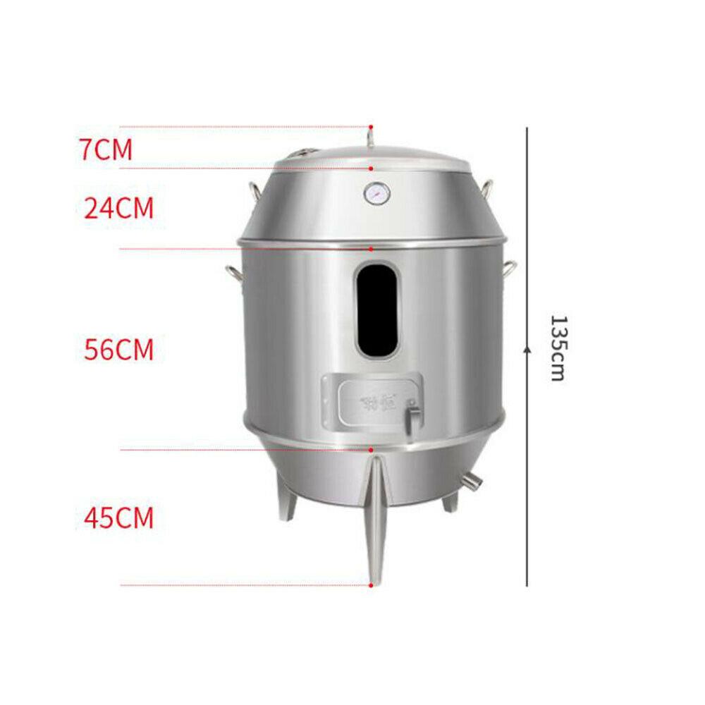 GAS Roast Oven Toaster for Duck Chicken Meat Corn Potato Baking Stainless Steel