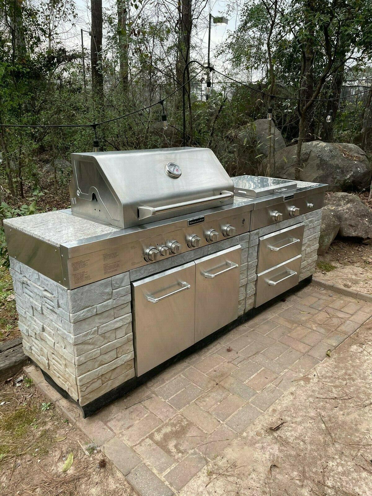 KITCHEID Stone Island 7-burner Grill OBO
