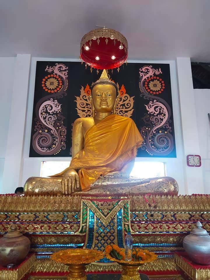 Buddhist Hindu Chatra Parosol Umbrella over Divine Royalty, #03015, many sizes