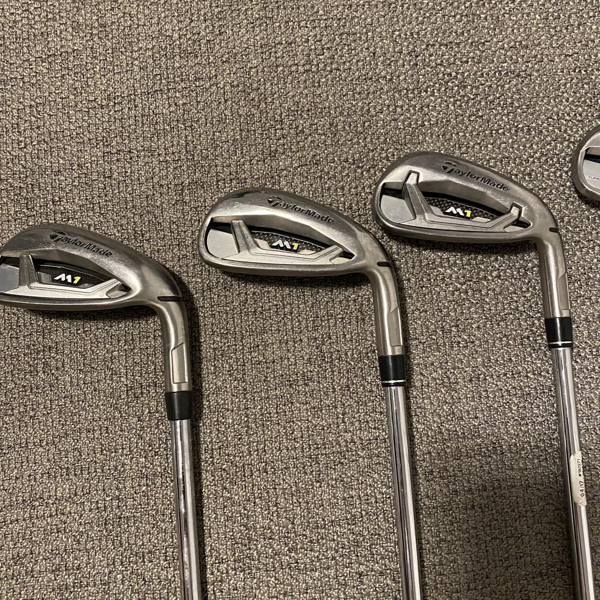 Men's Right Handed M1 Regular Flex Steel Shaft Iron Set