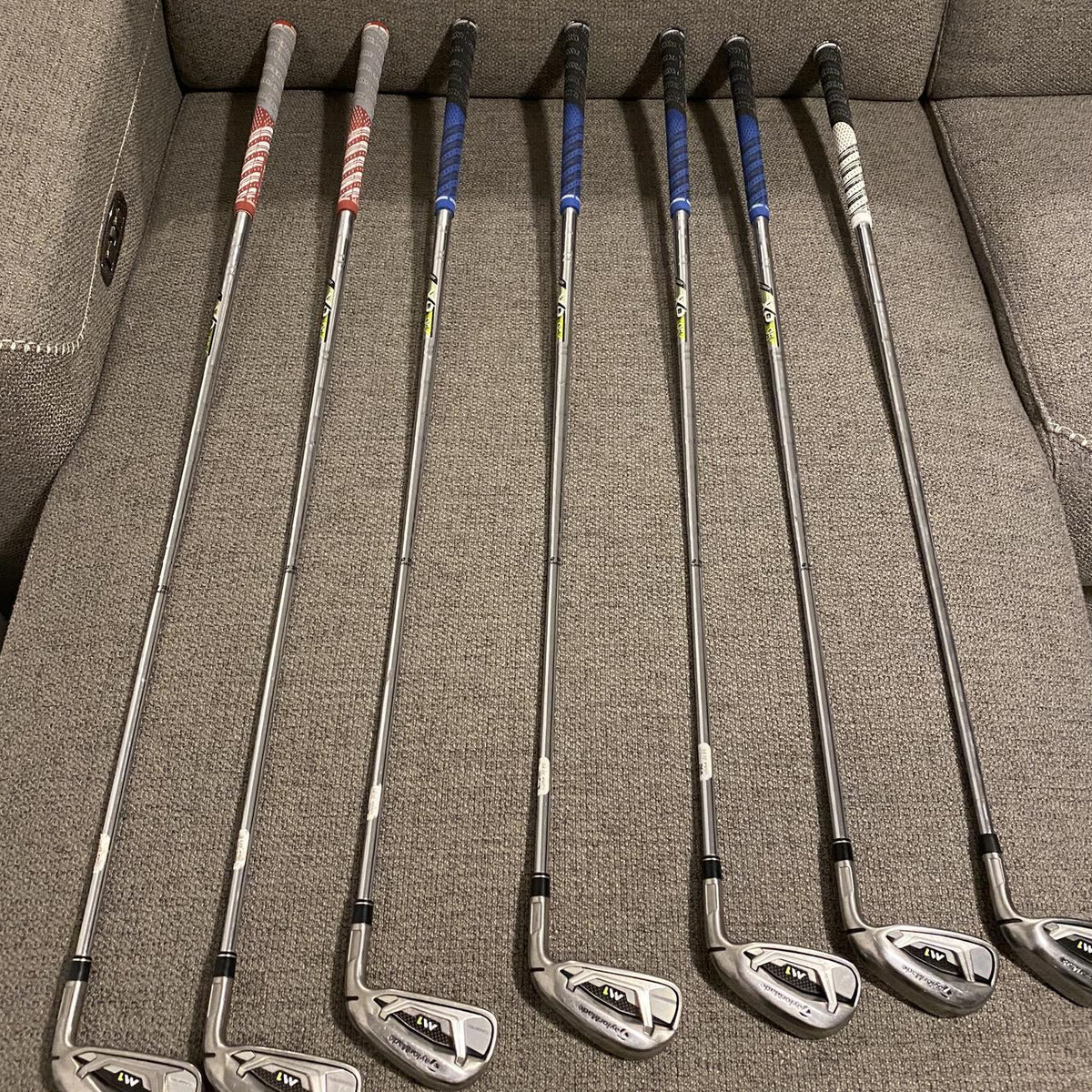 Men's Right Handed M1 Regular Flex Steel Shaft Iron Set