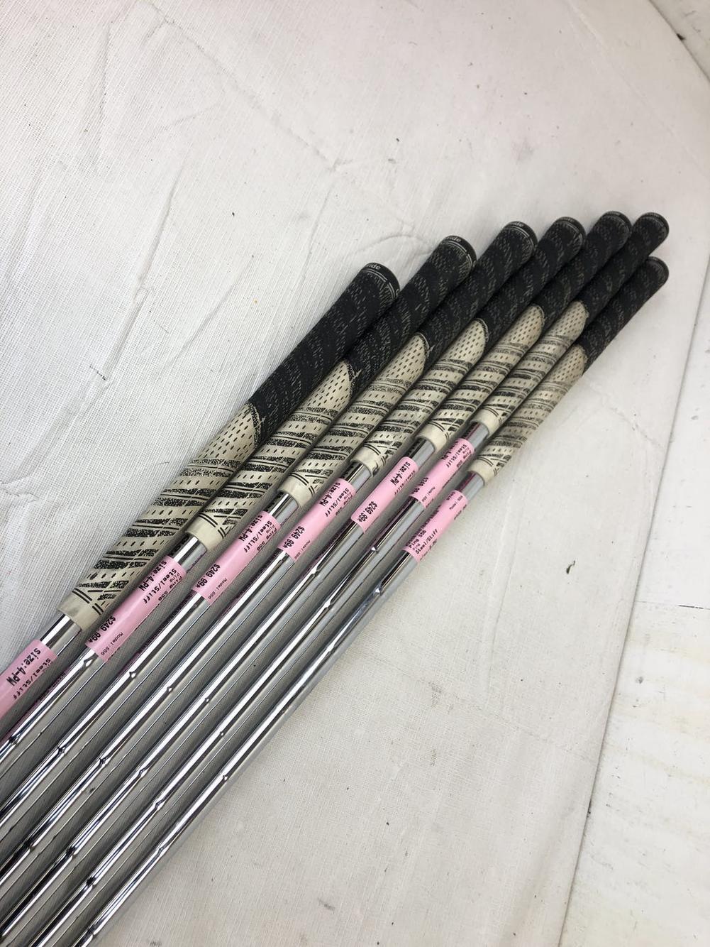 Used Ping S56 4i-pw Steel Stiff Golf Iron Set Blue Dot