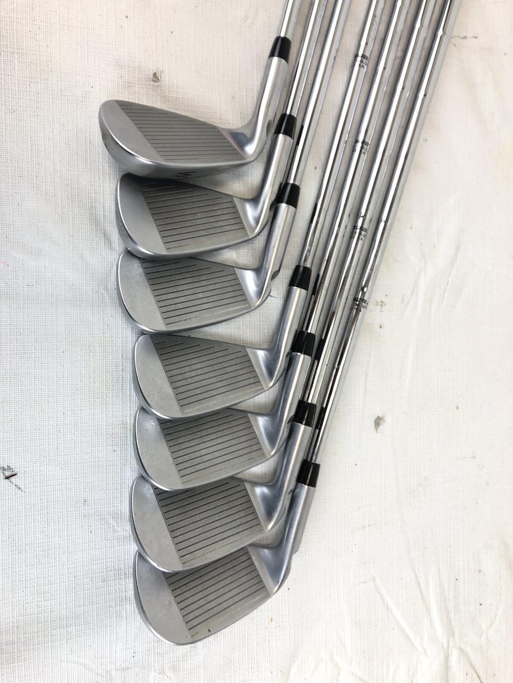 Used Ping S56 4i-pw Steel Stiff Golf Iron Set Blue Dot