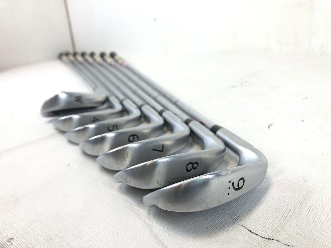 Used Ping S56 4i-pw Steel Stiff Golf Iron Set Blue Dot